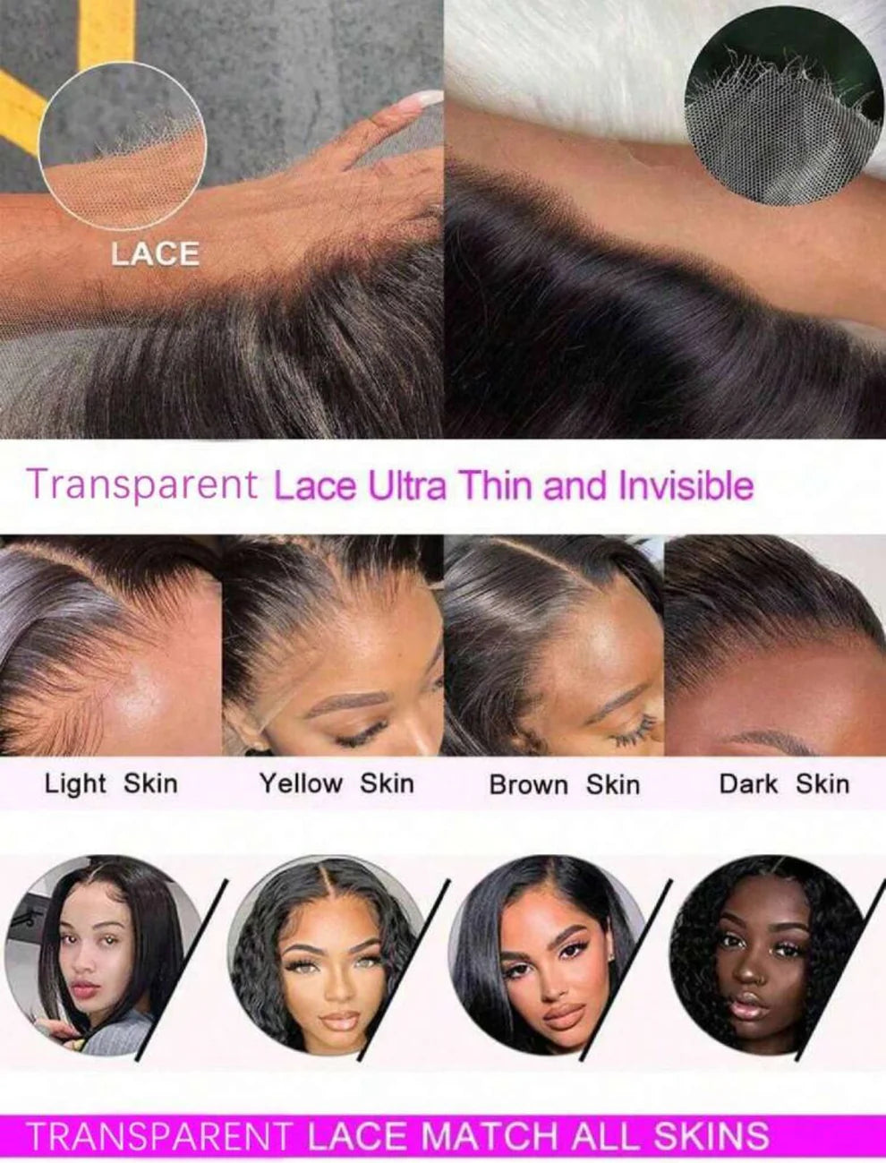 Straight Bob Wig (human hair)