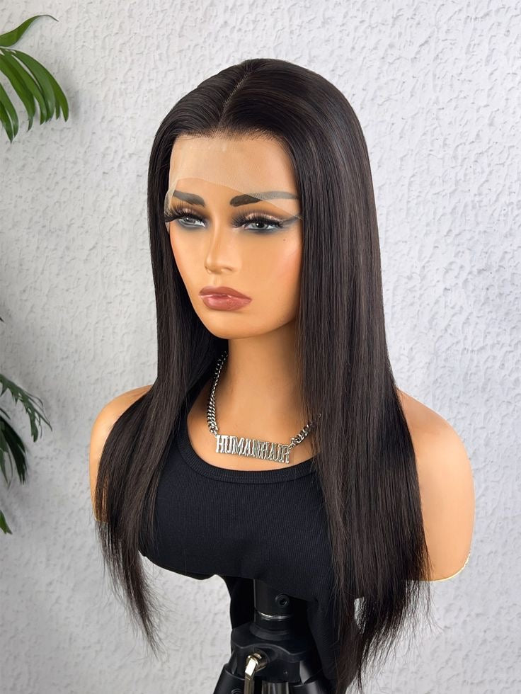 16" Brazilian Hair Full Frontal Wig